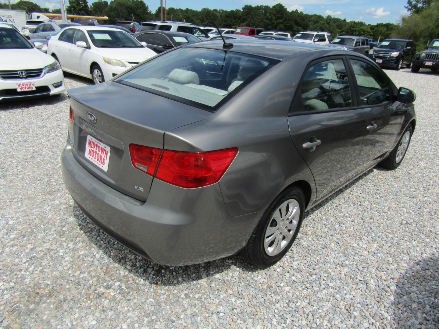 2012 Silver Kia Forte EX (KNAFU4A23C5) with an 2.0L L4 DOHC 16V engine, Automatic transmission, located at 15016 S Hwy 231, Midland City, AL, 36350, (334) 983-3001, 31.306210, -85.495277- Photo#7
