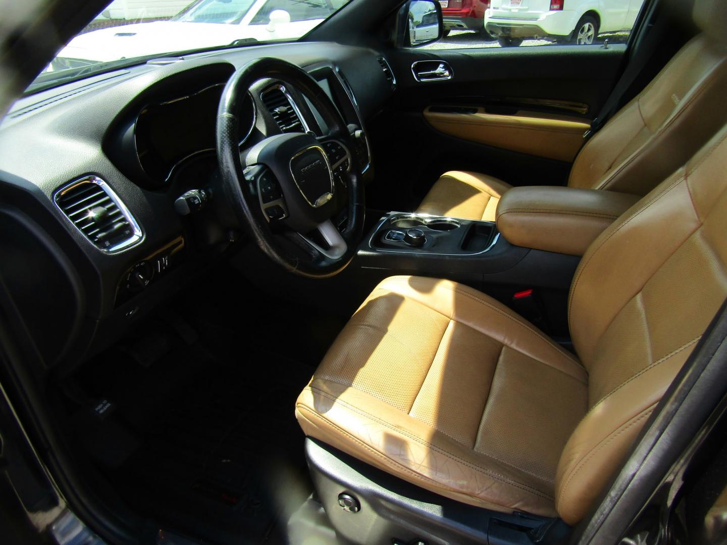 2015 Black Dodge Durango Citadel 2WD (1C4RDHEG9FC) with an 3.6L V6 DOHC 24V engine, Automatic transmission, located at 15016 S Hwy 231, Midland City, AL, 36350, (334) 983-3001, 31.306210, -85.495277- Photo#3