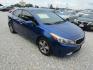 2018 Blue Kia Forte LX 6M (3KPFL4A72JE) with an 2.0L L4 DOHC 16V engine, Automatic transmission, located at 15016 S Hwy 231, Midland City, AL, 36350, (334) 983-3001, 31.306210, -85.495277- Photo#0