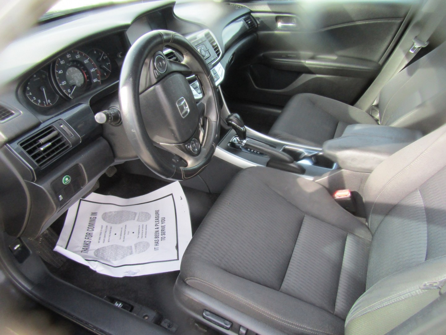 2014 Black Honda Accord Sport Sedan CVT (1HGCR2F5XEA) with an 2.4L L4 DOHC 16V engine, Automatic transmission, located at 15016 S Hwy 231, Midland City, AL, 36350, (334) 983-3001, 31.306210, -85.495277- Photo#3