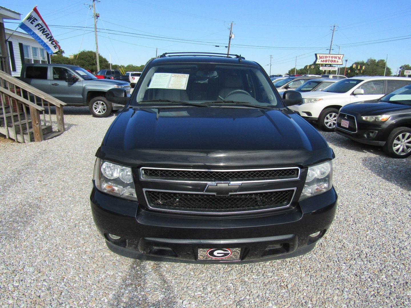 2013 Black Chevrolet Tahoe LT 2WD (1GNSCBE06DR) with an 5.3L V8 OHV 16V FFV engine, Automatic transmission, located at 15016 S Hwy 231, Midland City, AL, 36350, (334) 983-3001, 31.306210, -85.495277- Photo#1