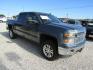 2014 Blue Chevrolet Silverado 1500 1LT Crew Cab 4WD (3GCUKREC5EG) with an 5.3L V8 OHV 16V engine, Automatic transmission, located at 15016 S Hwy 231, Midland City, AL, 36350, (334) 983-3001, 31.306210, -85.495277- Photo#0