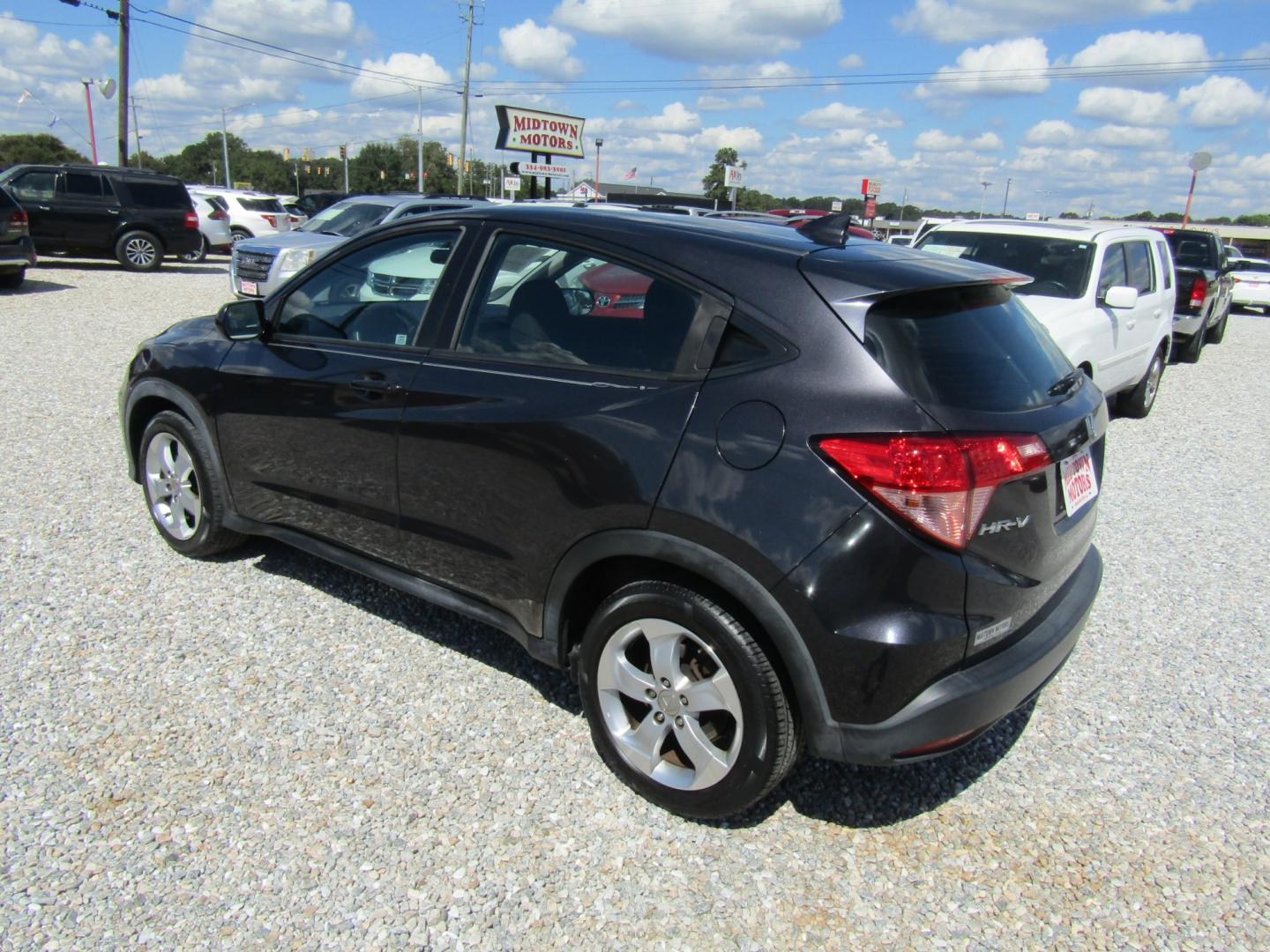 2016 Blue Honda HR-V LX 2WD CVT (3CZRU5H39GM) with an 1.8L L4 DOHC 16V engine, Automatic transmission, located at 15016 S Hwy 231, Midland City, AL, 36350, (334) 983-3001, 31.306210, -85.495277- Photo#5