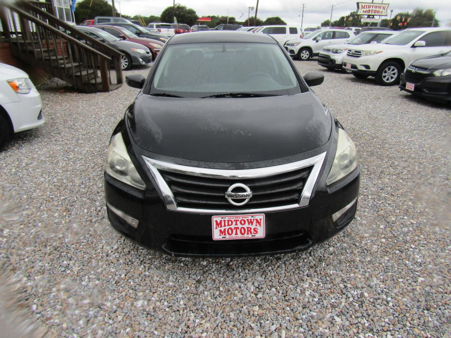 2015 Black Nissan Altima 2.5 S (1N4AL3AP6FN) with an 2.5L L4 DOHC 16V engine, Automatic transmission, located at 15016 S Hwy 231, Midland City, AL, 36350, (334) 983-3001, 31.306210, -85.495277- Photo#1