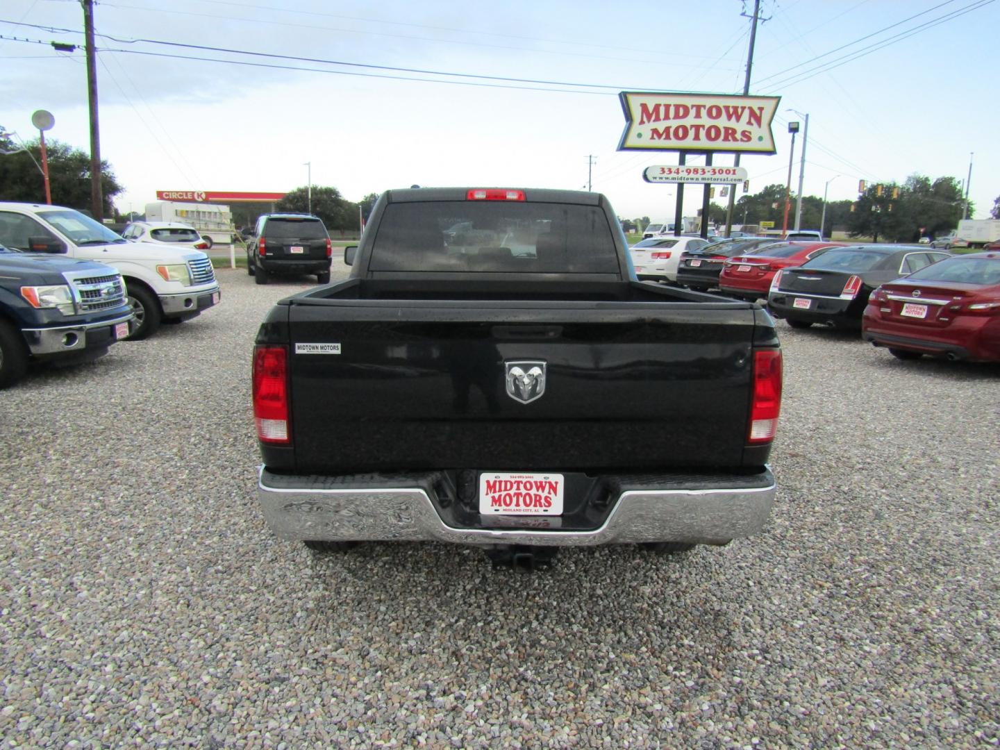 2015 Black Ram 1500 Tradesman Crew Cab LWB 2WD (1C6RR6ST8FS) with an 5.7L V8 OHV 16V engine, Automatic transmission, located at 15016 S Hwy 231, Midland City, AL, 36350, (334) 983-3001, 31.306210, -85.495277- Photo#5