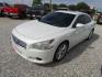 2014 White Nissan Maxima SV (1N4AA5APXEC) with an 3.5L V6 DOHC 24V engine, Automatic transmission, located at 15016 S Hwy 231, Midland City, AL, 36350, (334) 983-3001, 31.306210, -85.495277- Photo#2