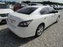 2014 White Nissan Maxima SV (1N4AA5APXEC) with an 3.5L V6 DOHC 24V engine, Automatic transmission, located at 15016 S Hwy 231, Midland City, AL, 36350, (334) 983-3001, 31.306210, -85.495277- Photo#7