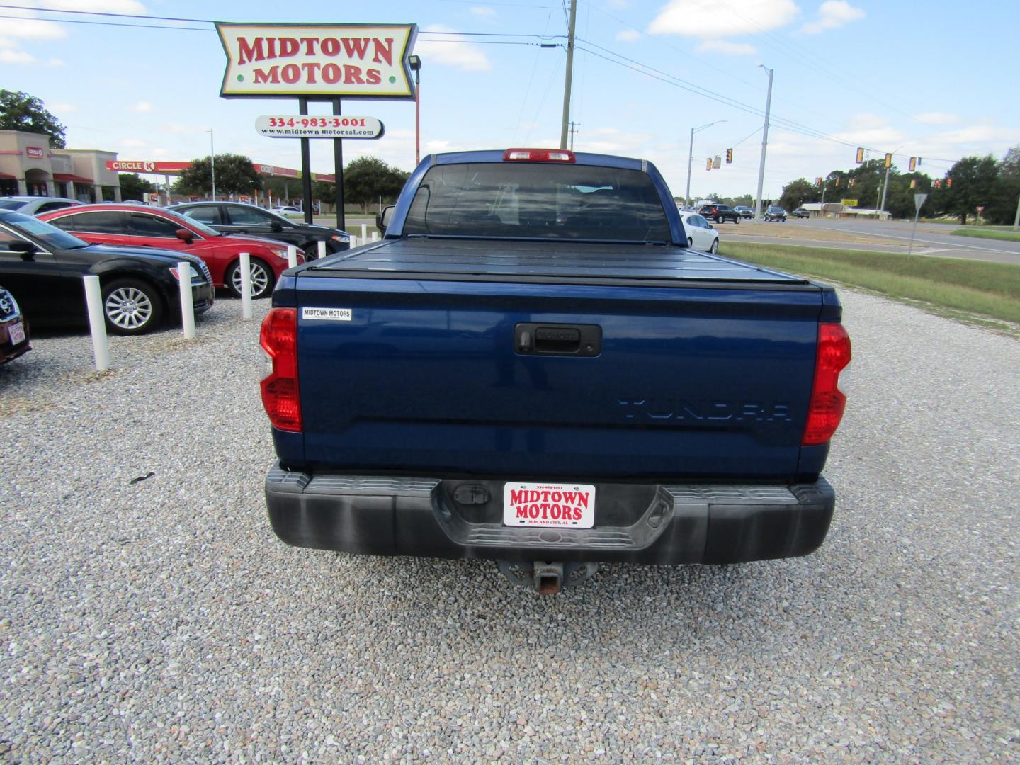 2015 Blue Toyota Tundra SR5 4.6L V8 Double Cab 2WD (5TFRM5F15FX) with an 4.6L V8 DOHC 32V engine, Automatic transmission, located at 15016 S Hwy 231, Midland City, AL, 36350, (334) 983-3001, 31.306210, -85.495277- Photo#6