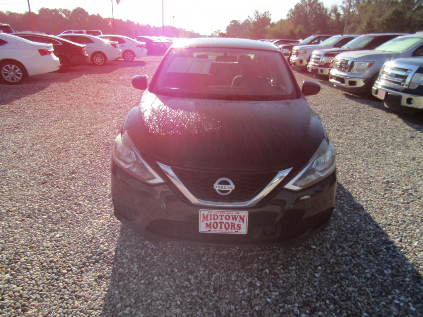 2019 Black Nissan Sentra S CVT (3N1AB7AP2KY) with an 1.8L L4 SFI DOHC 16V engine, Automatic transmission, located at 15016 S Hwy 231, Midland City, AL, 36350, (334) 983-3001, 31.306210, -85.495277- Photo#1