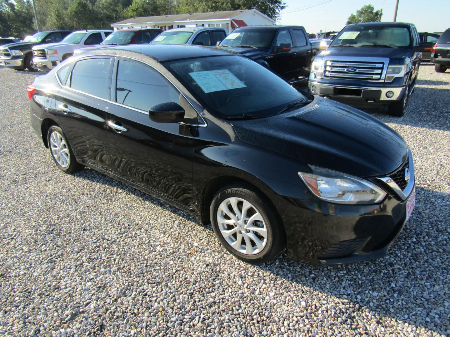 2019 Black Nissan Sentra S CVT (3N1AB7AP2KY) with an 1.8L L4 SFI DOHC 16V engine, Automatic transmission, located at 15016 S Hwy 231, Midland City, AL, 36350, (334) 983-3001, 31.306210, -85.495277- Photo#0