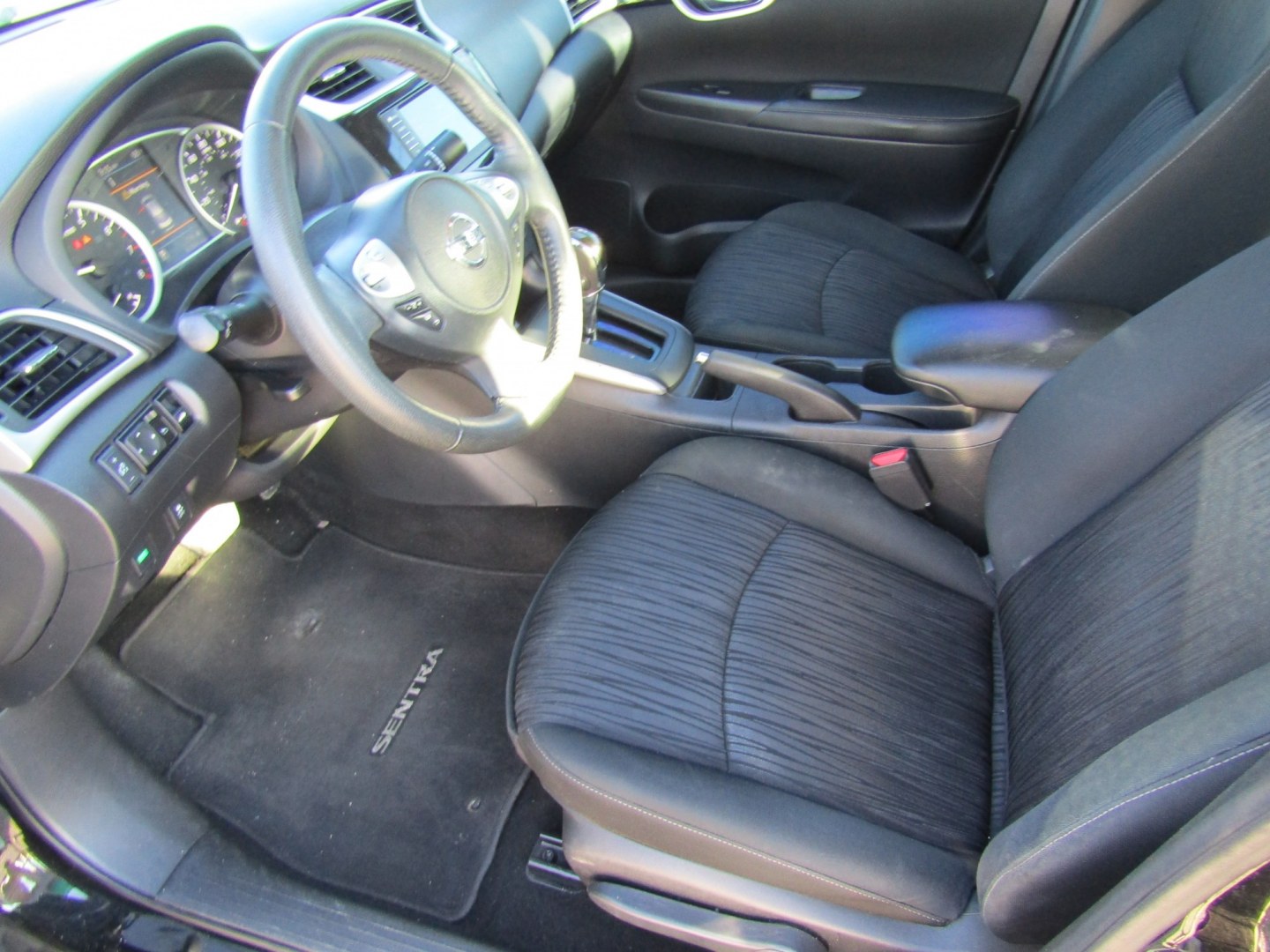 2019 Black Nissan Sentra S CVT (3N1AB7AP2KY) with an 1.8L L4 SFI DOHC 16V engine, Automatic transmission, located at 15016 S Hwy 231, Midland City, AL, 36350, (334) 983-3001, 31.306210, -85.495277- Photo#3