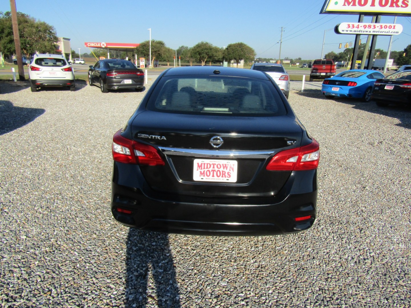 2019 Black Nissan Sentra S CVT (3N1AB7AP2KY) with an 1.8L L4 SFI DOHC 16V engine, Automatic transmission, located at 15016 S Hwy 231, Midland City, AL, 36350, (334) 983-3001, 31.306210, -85.495277- Photo#6