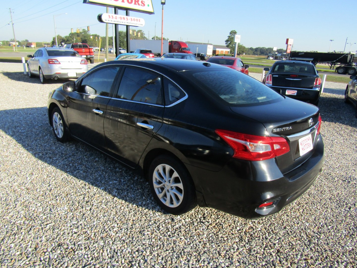 2019 Black Nissan Sentra S CVT (3N1AB7AP2KY) with an 1.8L L4 SFI DOHC 16V engine, Automatic transmission, located at 15016 S Hwy 231, Midland City, AL, 36350, (334) 983-3001, 31.306210, -85.495277- Photo#5