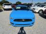 2017 Blue Ford Mustang V6 Coupe (1FA6P8AM3H5) with an 3.7L V6 DOHC 24V engine, Automatic transmission, located at 15016 S Hwy 231, Midland City, AL, 36350, (334) 983-3001, 31.306210, -85.495277- Photo#1