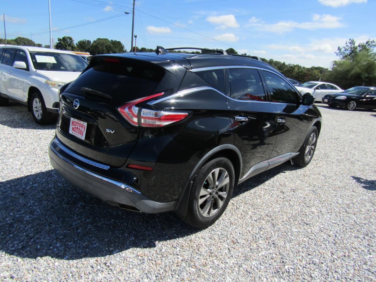 2017 Black Nissan Murano Platinum FWD (5N1AZ2MG8HN) with an 3.5L V6 DOHC 24V engine, Automatic transmission, located at 15016 S Hwy 231, Midland City, AL, 36350, (334) 983-3001, 31.306210, -85.495277- Photo#7
