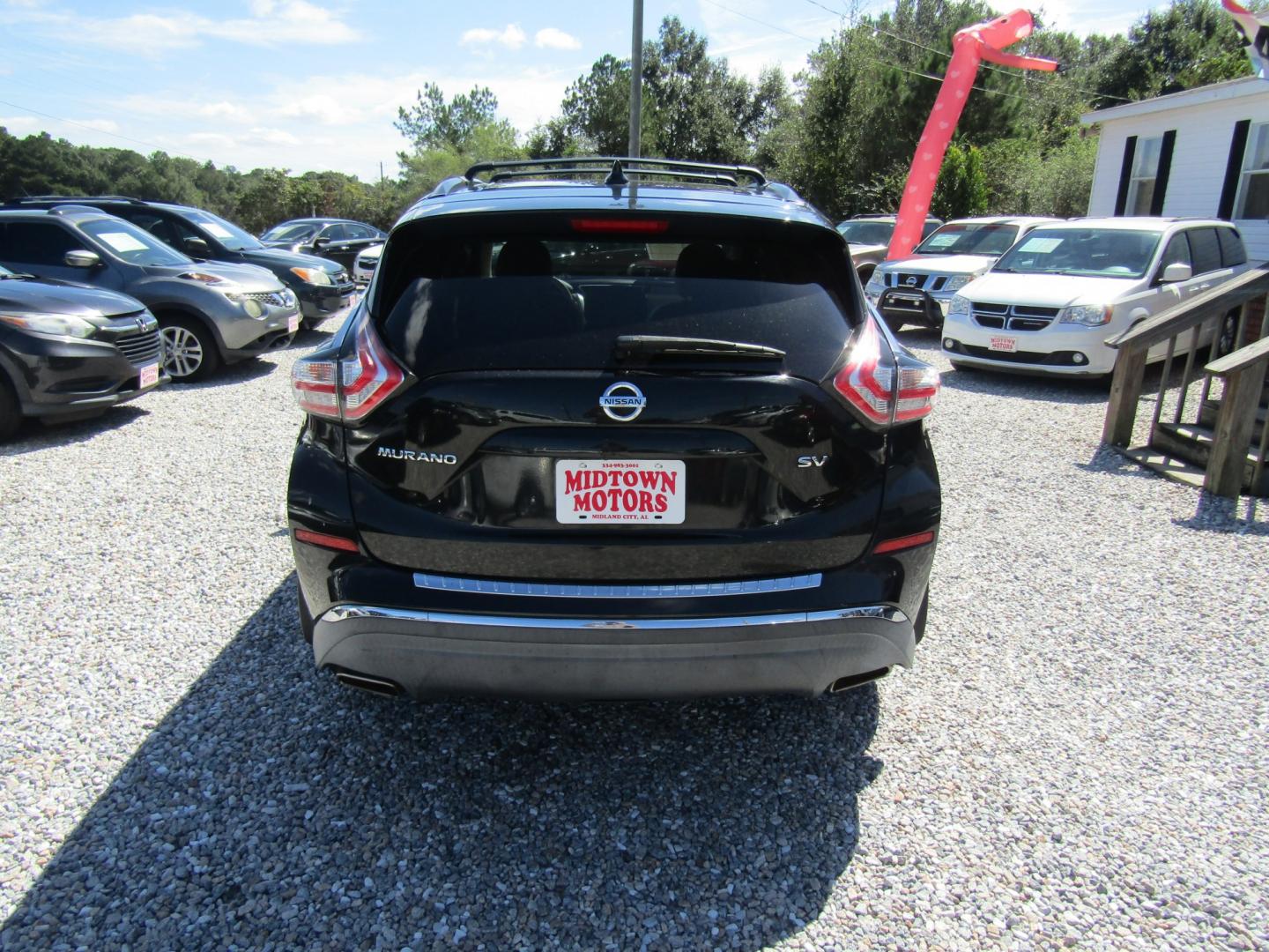 2017 Black Nissan Murano Platinum FWD (5N1AZ2MG8HN) with an 3.5L V6 DOHC 24V engine, Automatic transmission, located at 15016 S Hwy 231, Midland City, AL, 36350, (334) 983-3001, 31.306210, -85.495277- Photo#6