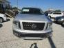 2018 Silver Nissan Titan PRO-4X Crew Cab 4WD (1N6AA1E59JN) with an 5.6L V8 DOHC 32V engine, Automatic transmission, located at 15016 S Hwy 231, Midland City, AL, 36350, (334) 983-3001, 31.306210, -85.495277- Photo#1