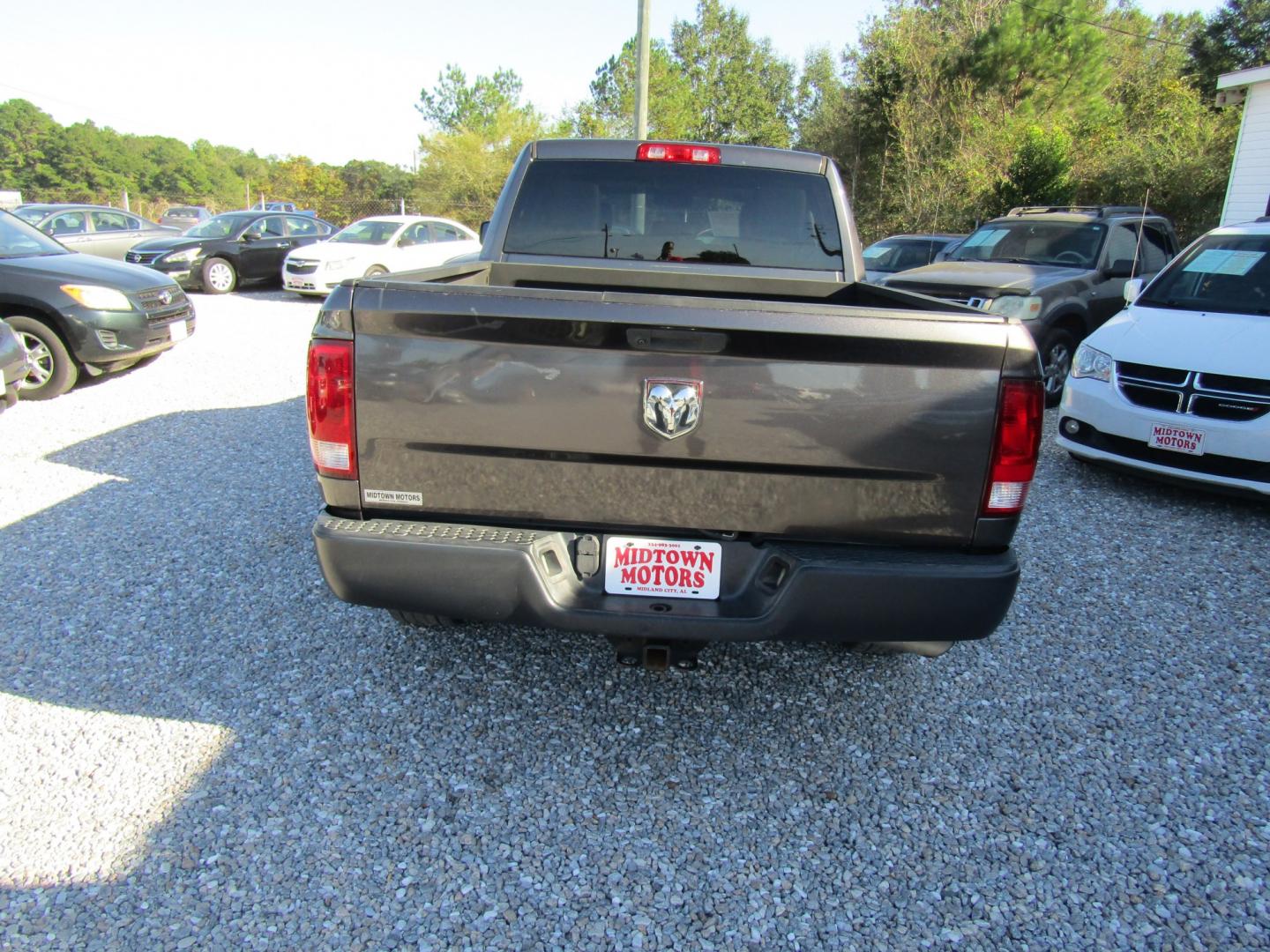 2019 Gray Ram 1500 Tradesman Quad Cab 2WD (1C6RR6FT4KS) with an 5.7L V8 OHV 16V engine, Automatic transmission, located at 15016 S Hwy 231, Midland City, AL, 36350, (334) 983-3001, 31.306210, -85.495277- Photo#6
