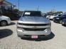 2018 Silver Chevrolet Silverado 1500 Custom Crew Cab 2WD (3GCPCPEC5JG) with an 5.3L V8 OHV 16V engine, Automatic transmission, located at 15016 S Hwy 231, Midland City, AL, 36350, (334) 983-3001, 31.306210, -85.495277- Photo#1