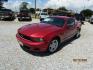 2011 Red /Black Ford Mustang (1ZVBP8AM4B5) with an V6 Cylinder Engine engine, Automatic transmission, located at 15016 S Hwy 231, Midland City, AL, 36350, (334) 983-3001, 31.306210, -85.495277 - Photo#2